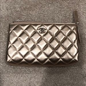 Chanel makeup bag. Never used.